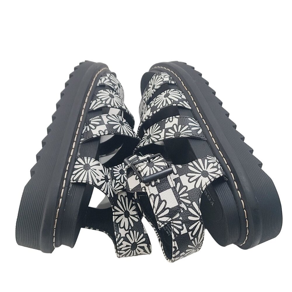 Portland Boot Company Women's Casual Dolly Chunky Sandals Black 7.5 - Picture 7 of 11
